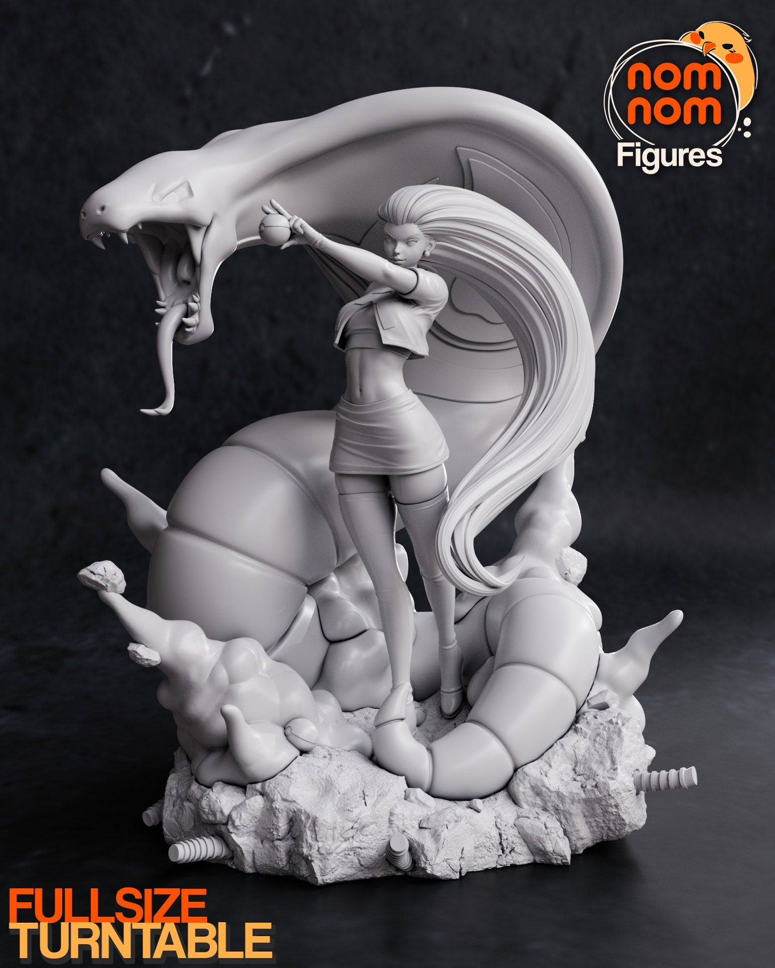Incompetent Trio | Resin Garage Kit Figure Anime Game Fan Art | Nomnom Figures