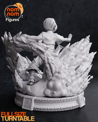 Blind Bandit | Resin Garage Kit Figure Anime Cartoon Fan Art | Nomnom Figures