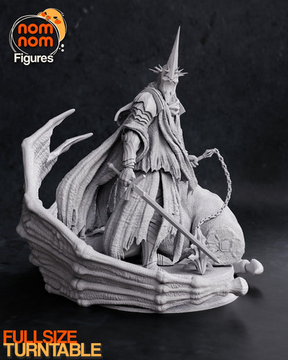 Witch King of Angmar | Resin Garage Kit Figure Movie Book Fan Art | Nomnom Figures