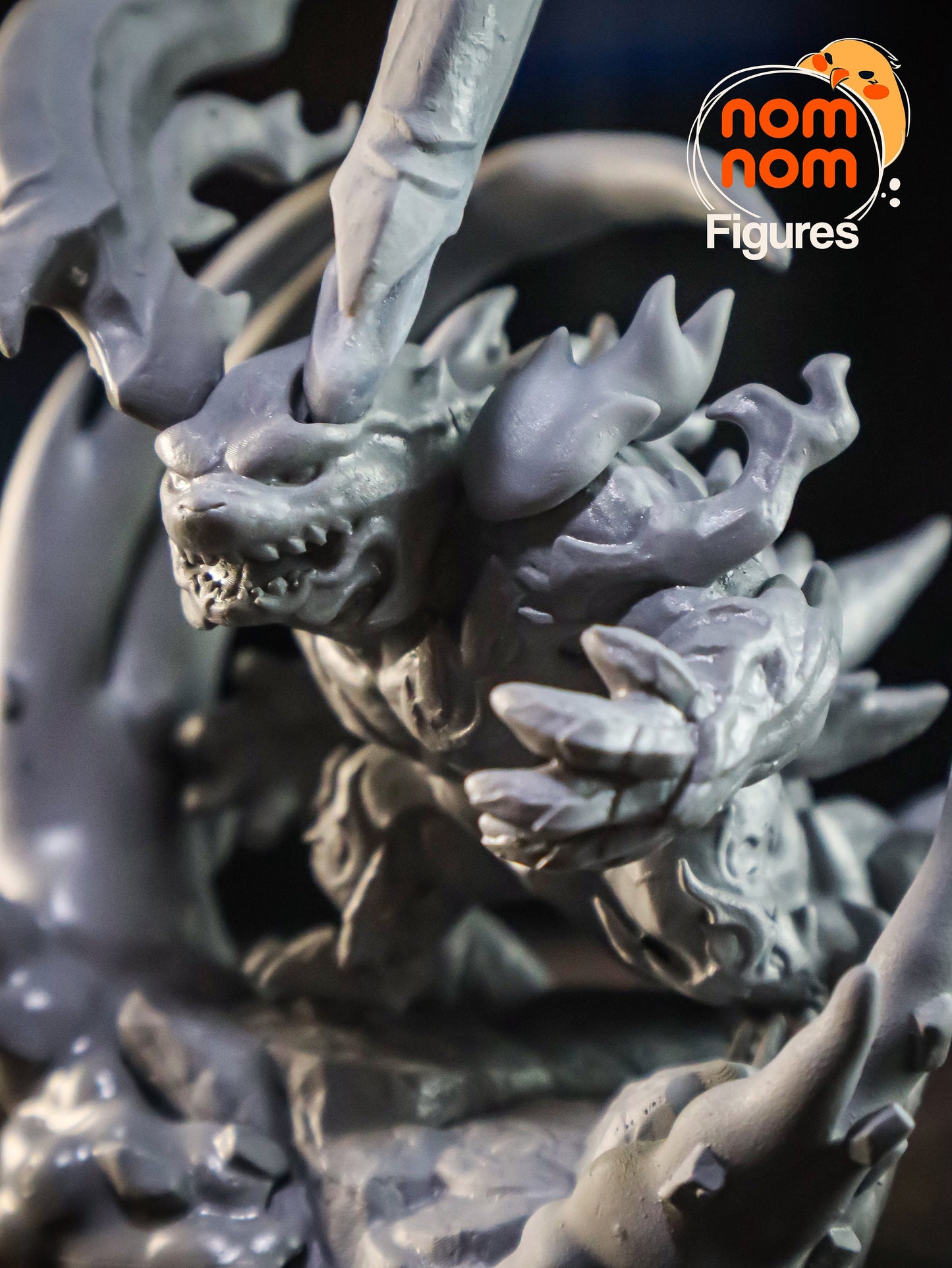 Chibi Fiery Esper | Resin Garage Kit Figure Video Game Fan Art | Nomnom Figures