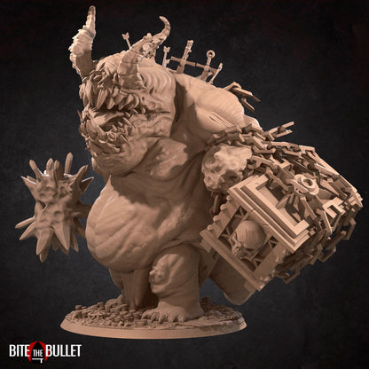 Greed, Demon | TABLETOP SCALE | TTRPG Miniature | Bite the Bullet | Unpainted, Unplated Resin 8k