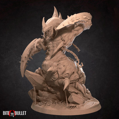 Lord of Pain, Demon | TABLETOP SCALE | TTRPG Miniature | Bite the Bullet | Unpainted, Unplated Resin 8k