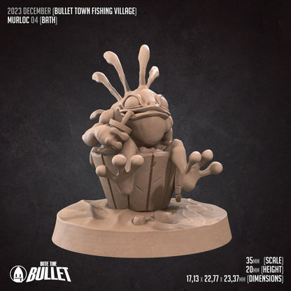 Murlocs | TABLETOP SCALE | D&D TTRPG Miniature | Bite the Bullet