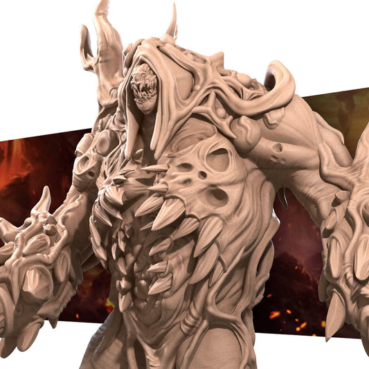 Necromancer Flesh Golem | TABLETOP SCALE | TTRPG Miniature | Bite the Bullet | Unpainted, Unplated Resin 8k