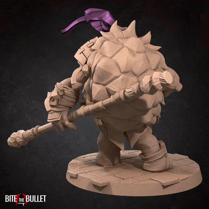 Tortle Ninjas Set | TABLETOP SCALE | D&D TTRPG Miniature | Bite the Bullet | Unpainted, Unplated Resin 8k