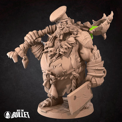 Ogre Chef | TABLETOP SCALE | D&D TTRPG Miniature | Bite the Bullet