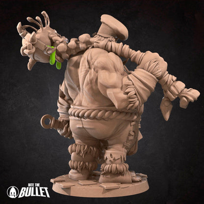 Ogre Chef | TABLETOP SCALE | D&D TTRPG Miniature | Bite the Bullet