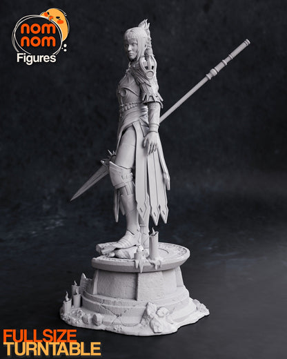 Cleric of Shar | Resin Garage Kit Figure D&D Game Fan Art | Nomnom Figures