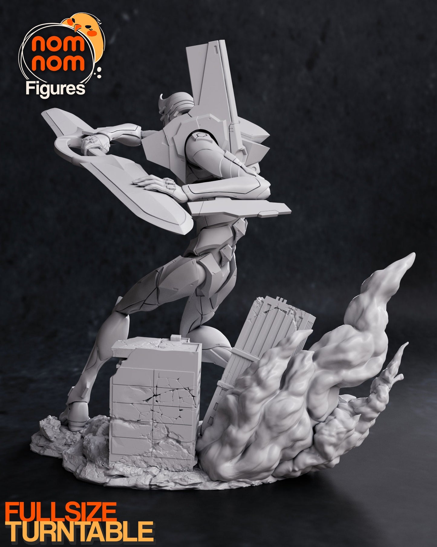 Production Model Unit | Resin Garage Kit Figure Anime Fan Art | Nomnom Figures