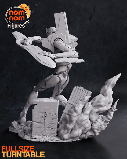 Production Model Unit | Resin Garage Kit Figure Anime Fan Art | Nomnom Figures
