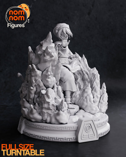 Blind Bandit | Resin Garage Kit Figure Anime Cartoon Fan Art | Nomnom Figures