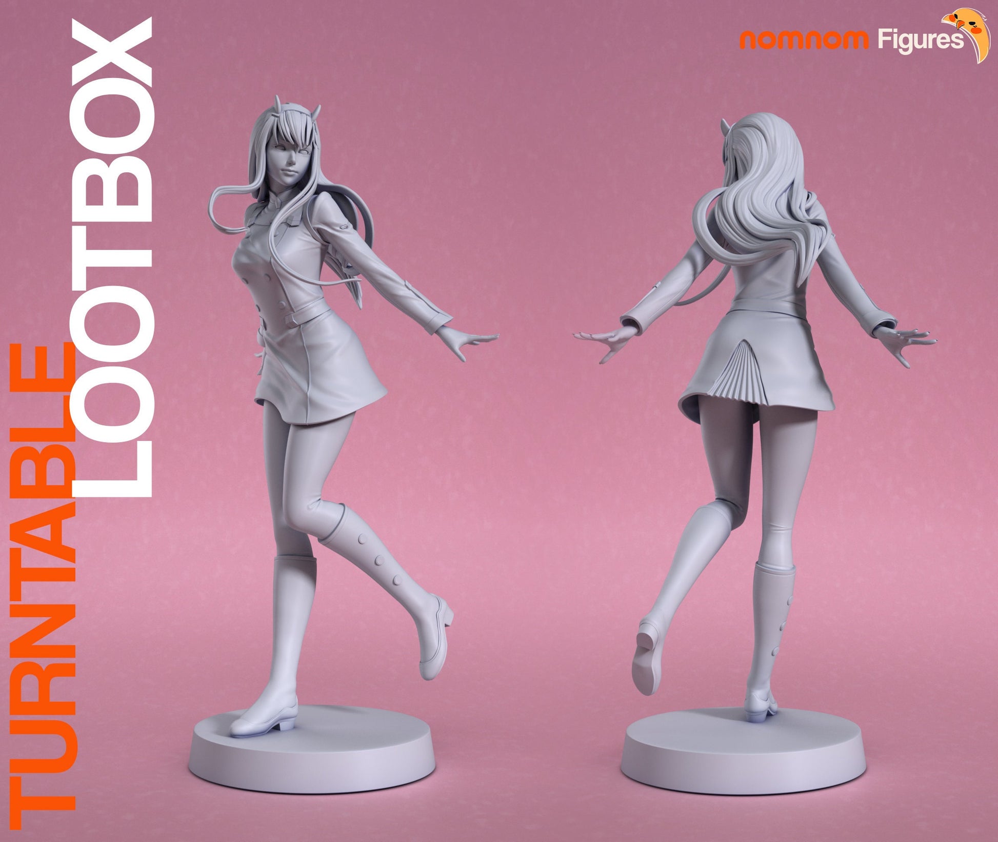 Human-Klaxo Sapien | Resin Garage Kit Figure Anime Fan Art | Nomnom Figures
