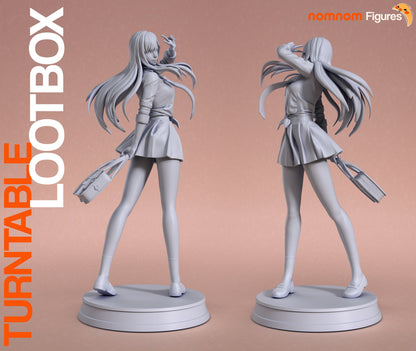 Cosplay Cutie | Resin Garage Kit Figure Anime Fan Art | Nomnom Figures
