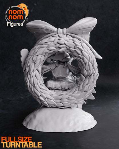 Christmas Cutie | Resin Garage Kit Figure Nomnom Original Character | Nomnom Figures