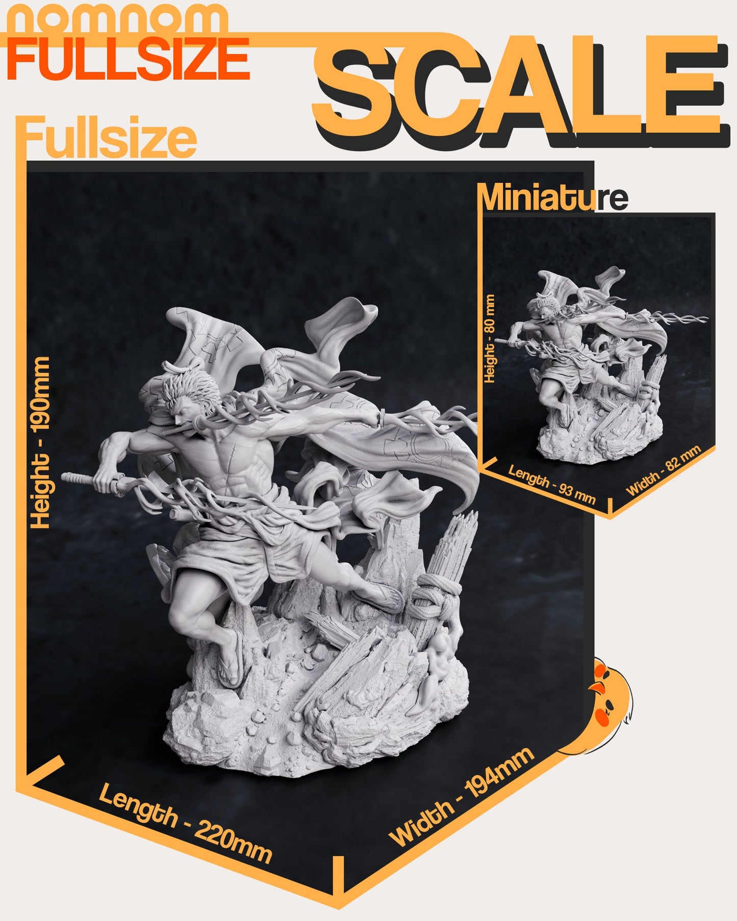 Pirate Hunter | Resin Garage Kit Figure Anime Manga Fan Art | Nomnom Figures