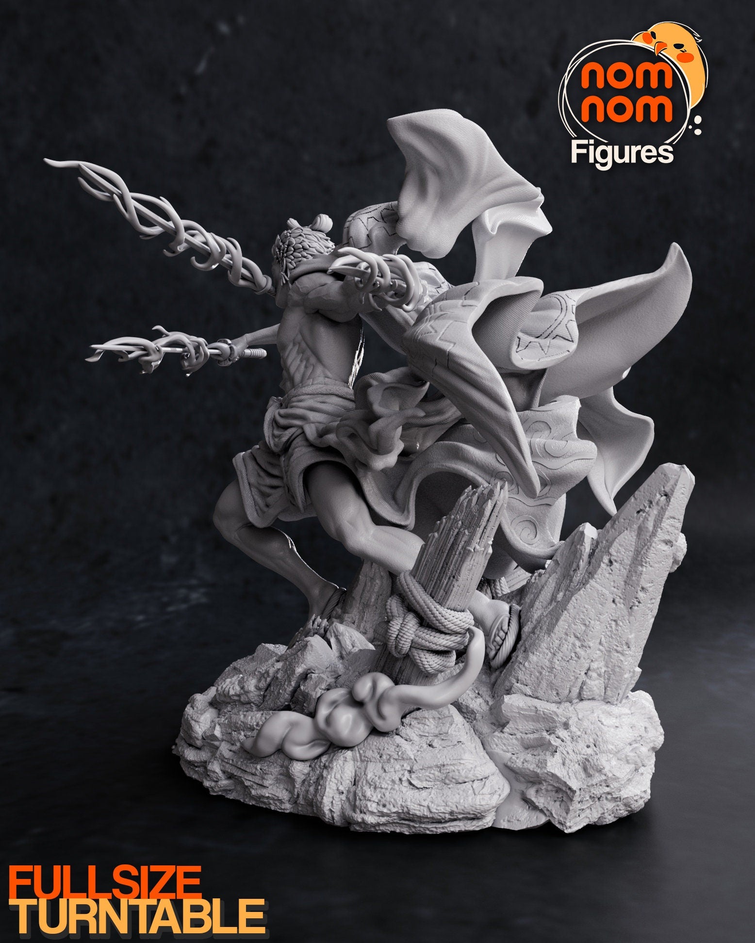 Pirate Hunter | Resin Garage Kit Figure Anime Manga Fan Art | Nomnom Figures