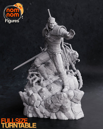 Butcher of Blaviken | Resin Garage Kit Figure Book Video Game Fan Art | Nomnom Figures