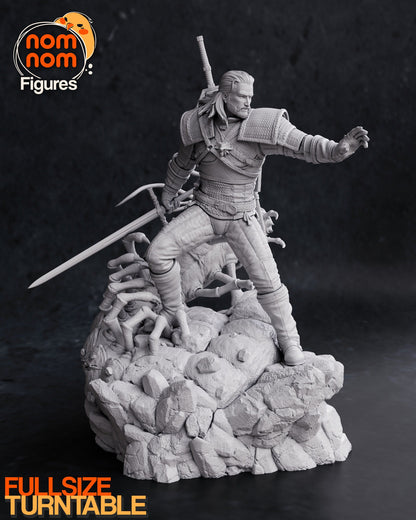Butcher of Blaviken | Resin Garage Kit Figure Book Video Game Fan Art | Nomnom Figures