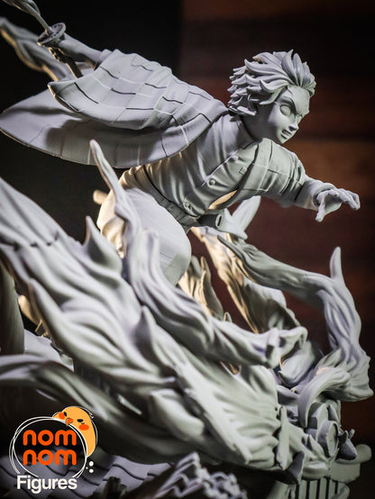 Demon Hunter | Resin Garage Kit Figure Anime Manga Fan Art | Nomnom Figures