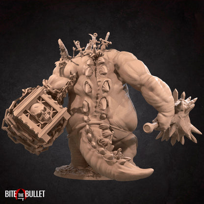 Greed, Demon | TABLETOP SCALE | TTRPG Miniature | Bite the Bullet | Unpainted, Unplated Resin 8k