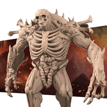 Necromancer Blood Golem | TABLETOP SCALE | TTRPG Miniature | Bite the Bullet | Unpainted, Unplated Resin 8k