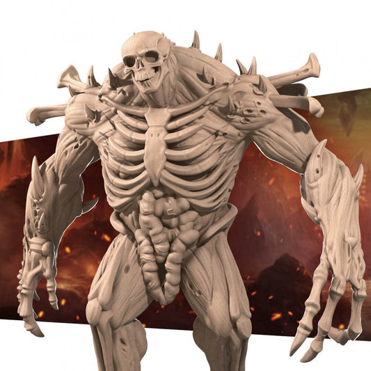 Necromancer Blood Golem | TABLETOP SCALE | TTRPG Miniature | Bite the Bullet | Unpainted, Unplated Resin 8k