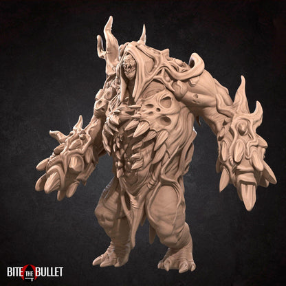 Necromancer Flesh Golem | TABLETOP SCALE | TTRPG Miniature | Bite the Bullet | Unpainted, Unplated Resin 8k