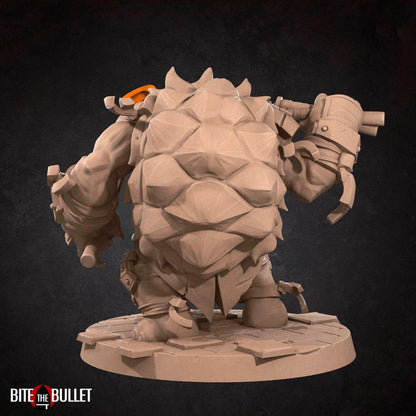 Tortle Ninjas Set | TABLETOP SCALE | D&D TTRPG Miniature | Bite the Bullet | Unpainted, Unplated Resin 8k