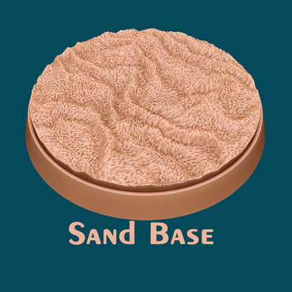 Variety Bases 2 | TTRPG Miniature Sculpted Base | Awkward Penguin's Minis