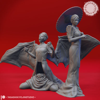 Manananggal | TABLETOP SCALE | TTRPG Monster Miniature | Yasashii Kyojin Studio