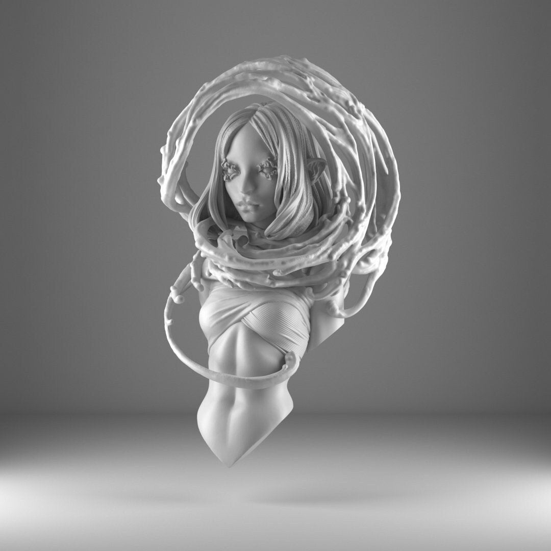 Grower Fae | D&D TTRPG Fantasy Bust | Blackthorn Miniatures