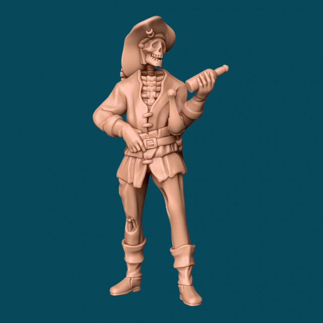 Johnny the Skeleton | D&D TTRPG Miniature | Awkward Penguin Minis