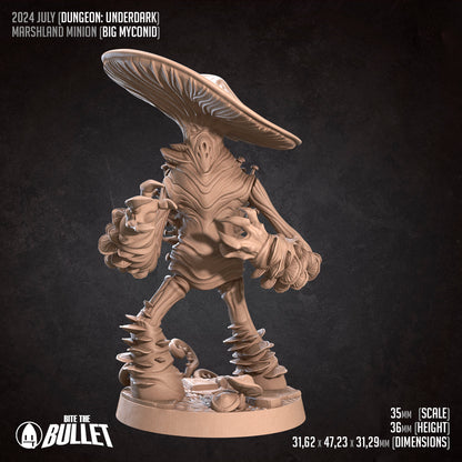 Big Myconid, Marshland Boss | D&D TTRPG Miniature | Bite the Bullet