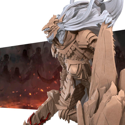 Bullet Dark Souls Black Blade | TABLETOP SCALE | D&D TTRPG Miniature | Bite the Bullet