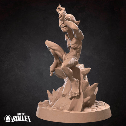Bullet Rings, Creature | TABLETOP SCALE | TTRPG Miniature | Bite the Bullet | Unpainted, Unplated Resin 8k