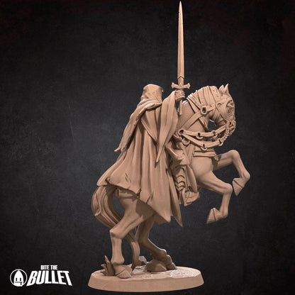 Bullet Rings, Dark Riders | TABLETOP SCALE | TTRPG Miniature | Bite the Bullet | Unpainted, Unplated Resin 8k