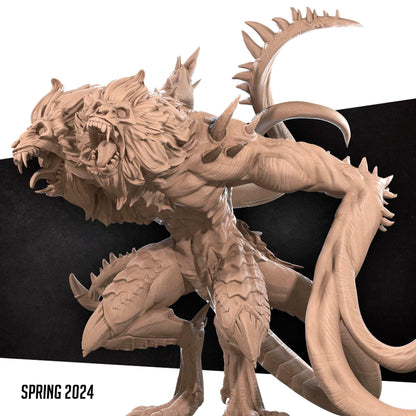 Demogorgon | TABLETOP SCALE | D&D TTRPG Miniature | Bite the Bullet
