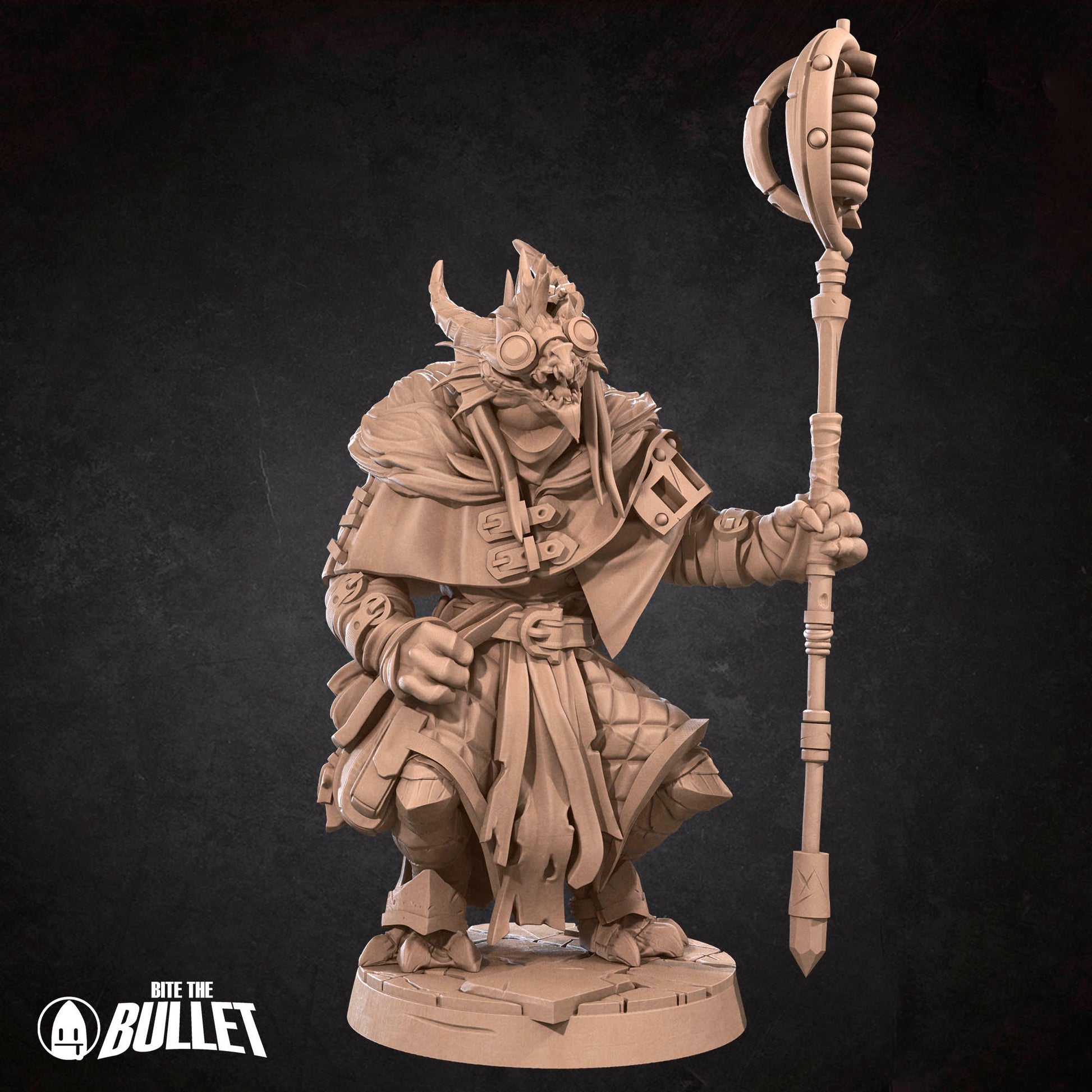 Dragonborn Artificer | TABLETOP SCALE | TTRPG Miniature | Bite the Bullet