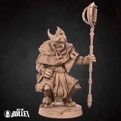 Dragonborn Artificer | TABLETOP SCALE | TTRPG Miniature | Bite the Bullet