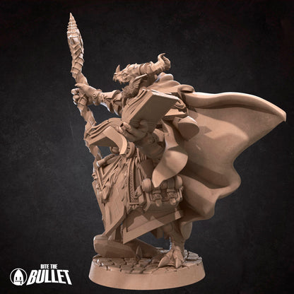 Dragonborn Sorcerer | TABLETOP SCALE | TTRPG Miniature | Bite the Bullet