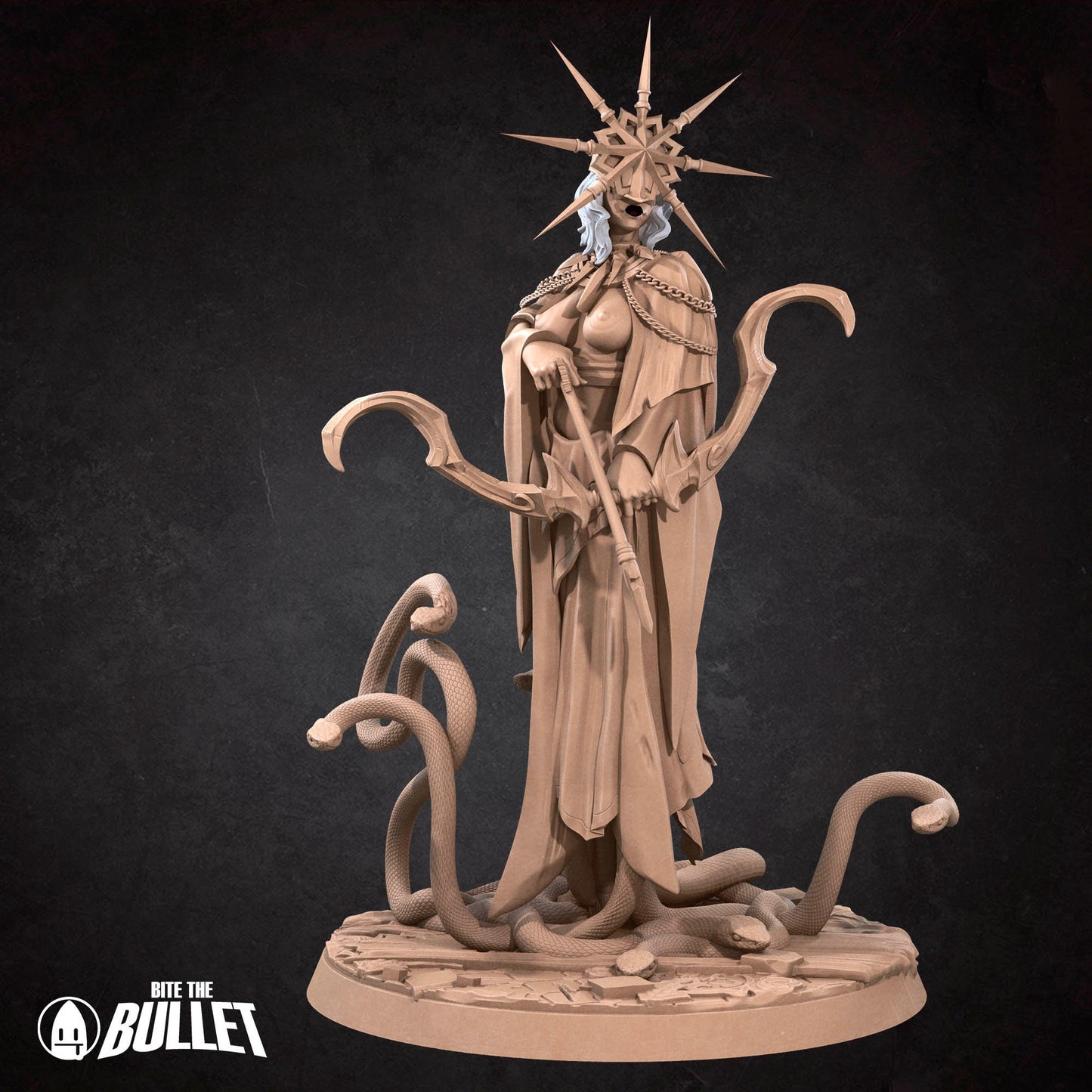 Exotic Bullet Souls Dark Sun | Pinup SFW NSFW Model Miniature | Bite the Bullet