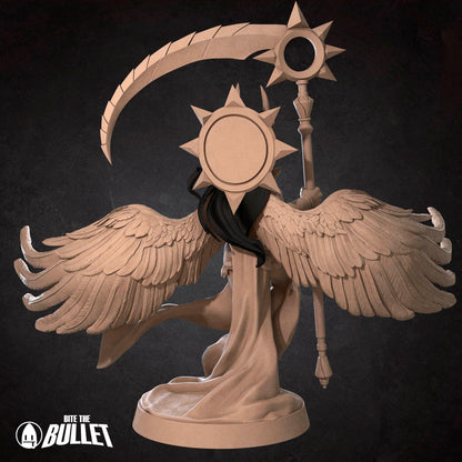 Exxotic Deathpact Angel | Woman Pinup SFW NSFW Model Miniature | Bite the Bullet