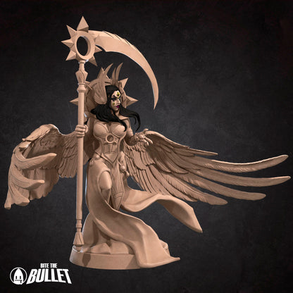 Exxotic Deathpact Angel | Woman Pinup SFW NSFW Model Miniature | Bite the Bullet