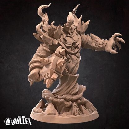 Firelord | TABLETOP SCALE | TTRPG Miniature | Bite the Bullet | Unpainted, Unplated Resin 8k