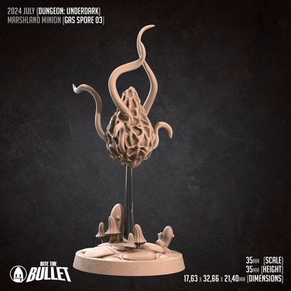 Gas Spores | TABLETOP SCALE | D&D TTRPG Miniature | Bite the Bullet