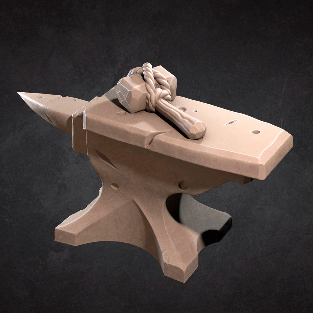 Blacksmith Pack | D&D Pirate Scatter Scenery | Bite the Bullet