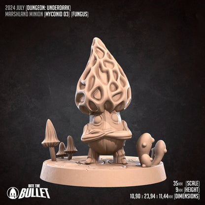 Myconids | TABLETOP SCALE | D&D TTRPG Miniature | Bite the Bullet