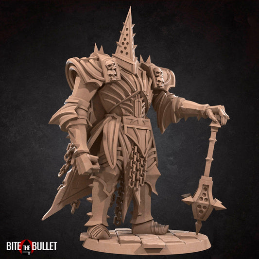 Bullet Dark Souls, Penitent Knight | TABLETOP SCALE | D&D TTRPG Miniature | Bite the Bullet | Unpainted, Unplated Resin 8k