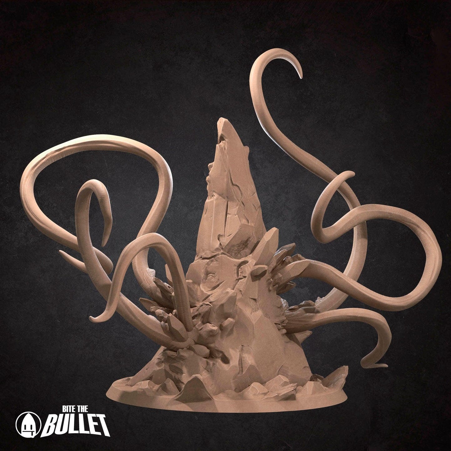 Roper, Cavern Boss | TABLETOP SCALE | D&D TTRPG Miniature | Bite the Bullet | Unpainted, Unplated Resin 8k