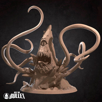 Roper, Cavern Boss | TABLETOP SCALE | D&D TTRPG Miniature | Bite the Bullet | Unpainted, Unplated Resin 8k